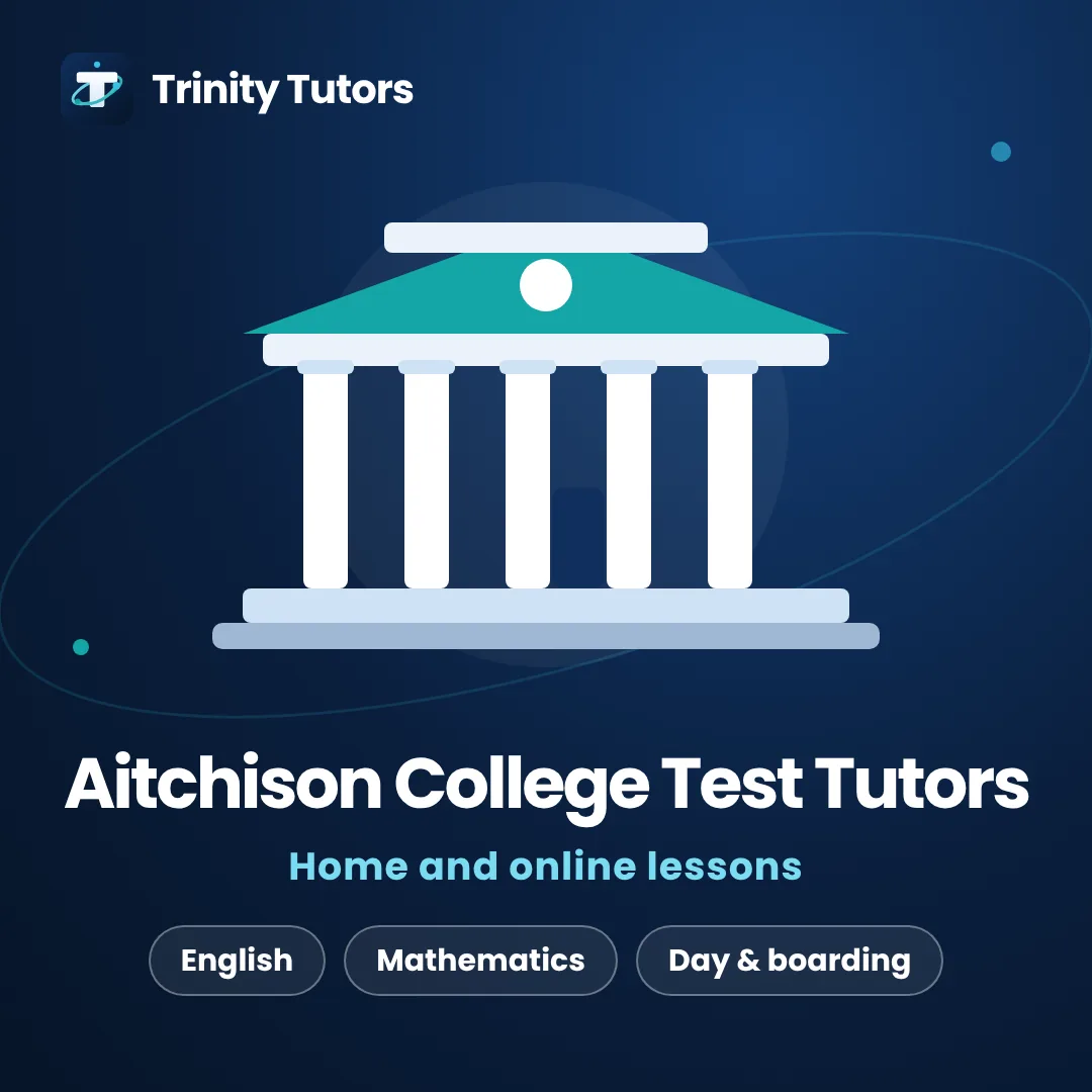 Aitchison College test tutors: columned school building
