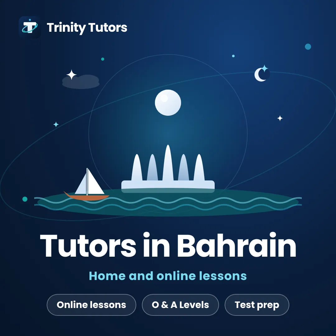 Online tutors for students in Bahrain: Pearl Monument with its sail pillars