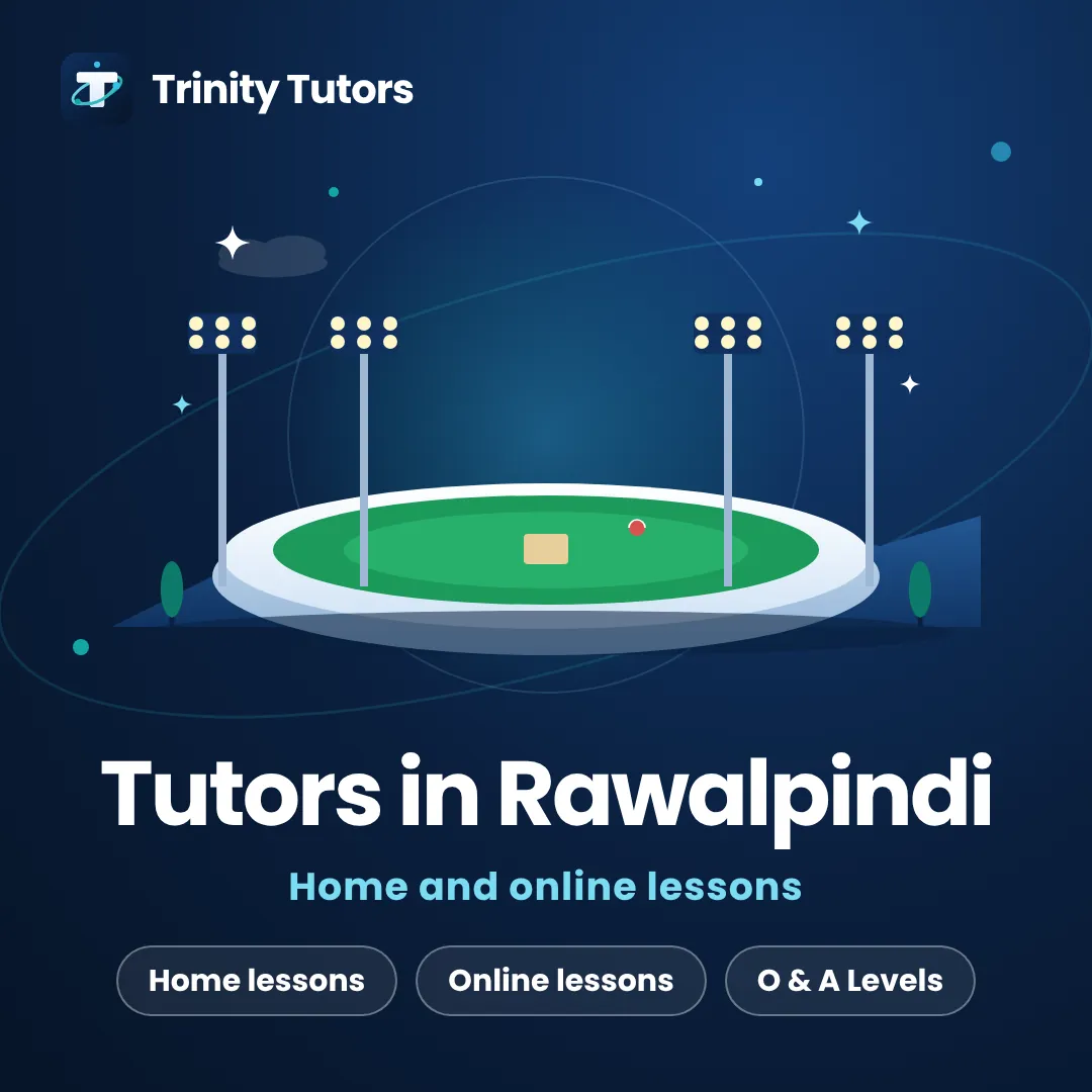 Home tutors in Rawalpindi: cricket stadium with floodlight towers